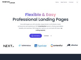 NovaJAM - Next.js Multi-purpose Template screenshot