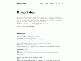 AstroPaper screenshot